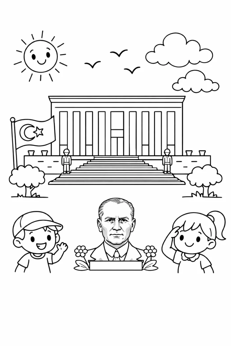 Anıtkabir Boyama Resmi