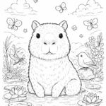 Kapibara Boyama Resmi