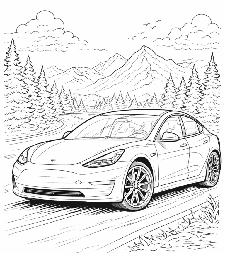 Tesla Boyama Resmi