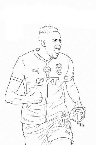 Osimhen Boyama Resmi