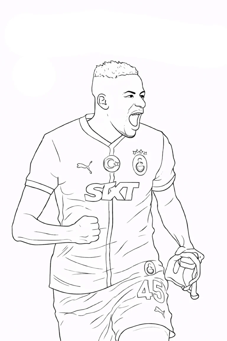 Osimhen Boyama Resmi