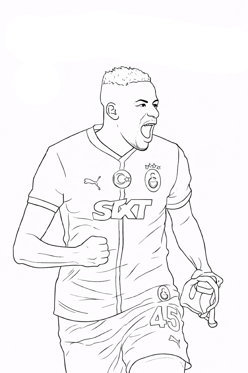 Osimhen Boyama Resmi