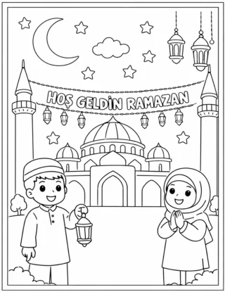 Ramazan Boyama Resmi