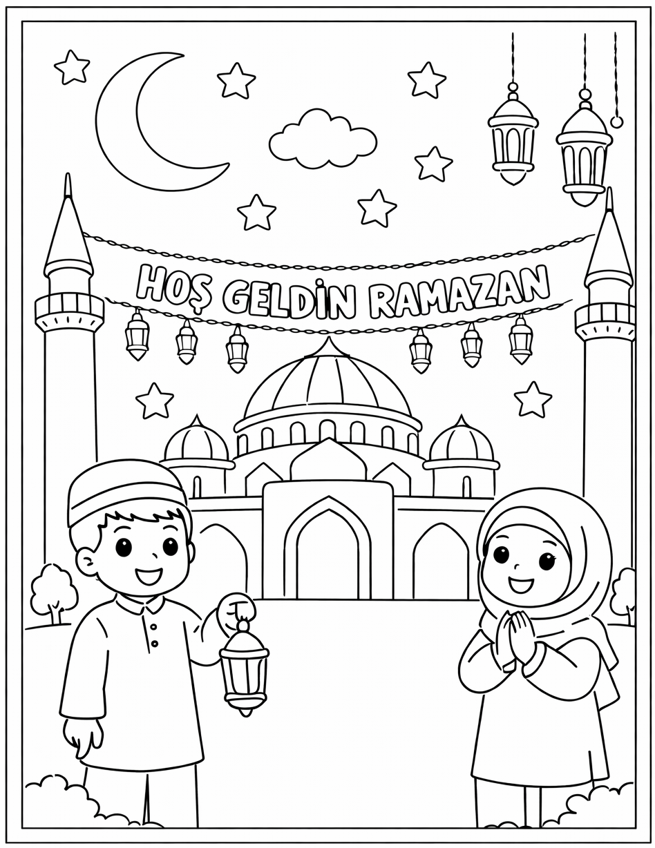 Ramazan Boyama Resmi