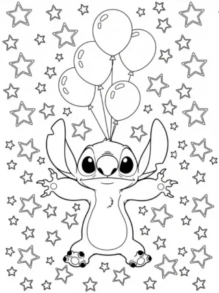Stitch Boyama Resmi