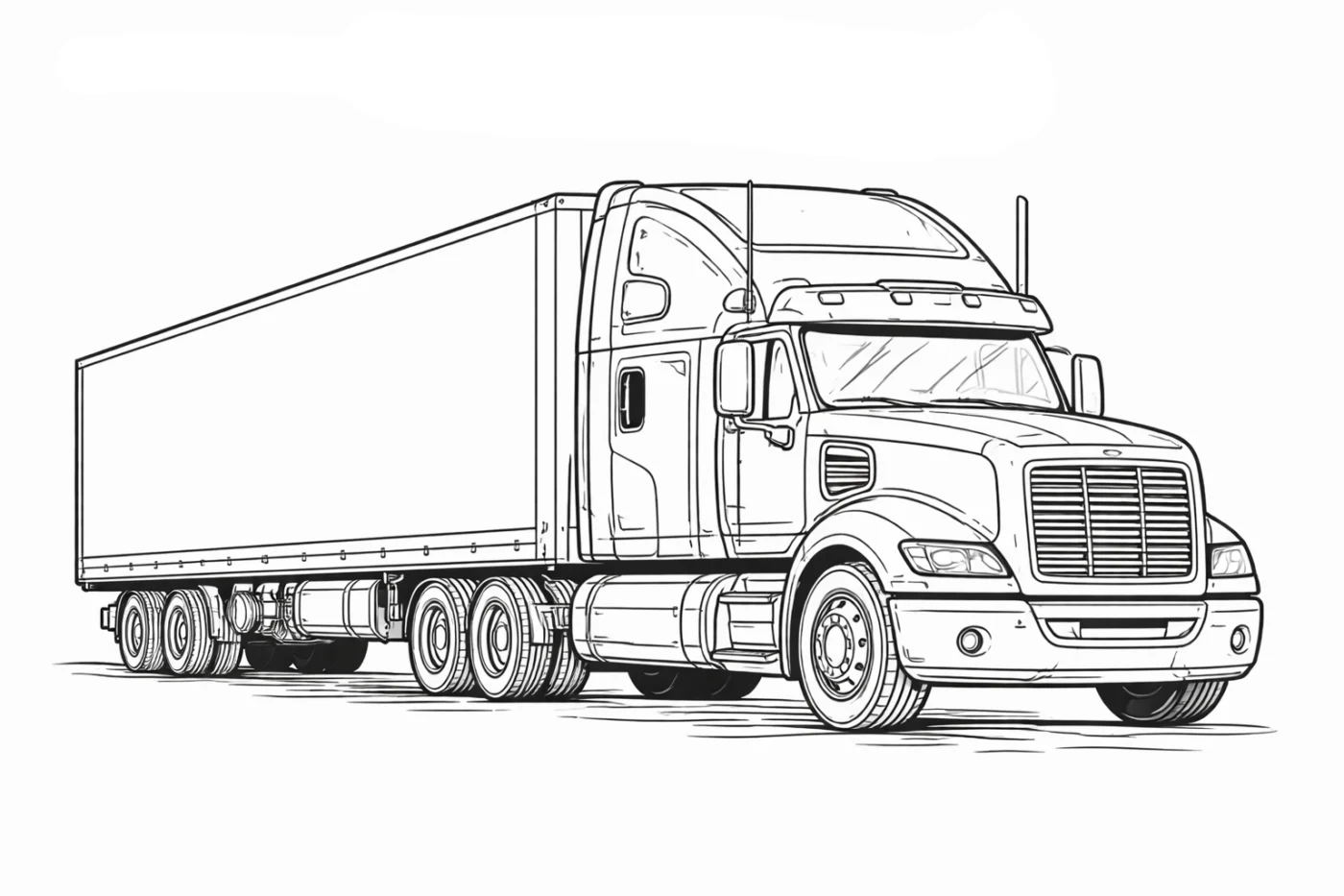 Tır Boyama Resmi