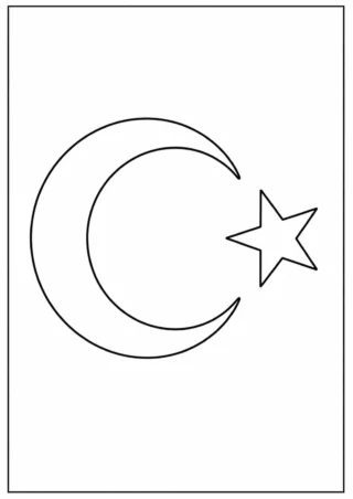 Ay Yıldız Boyama