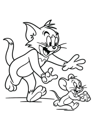 Tom ve Jerry Boyama