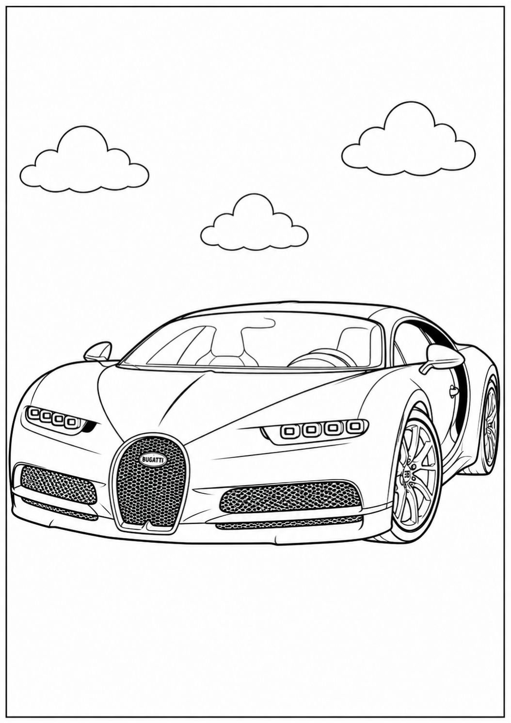 bugatti boyama resmi yazdır