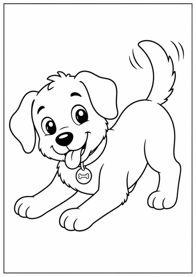 köpek boyama resmi yazdır
