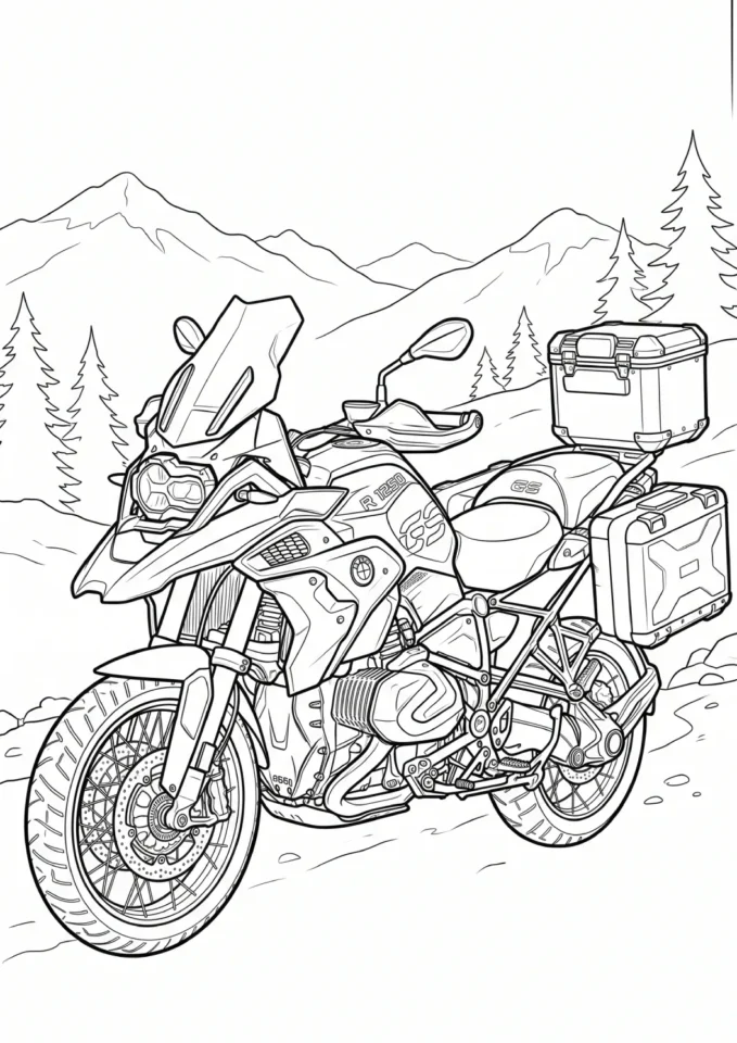bmw r1250 gs boyama resmi