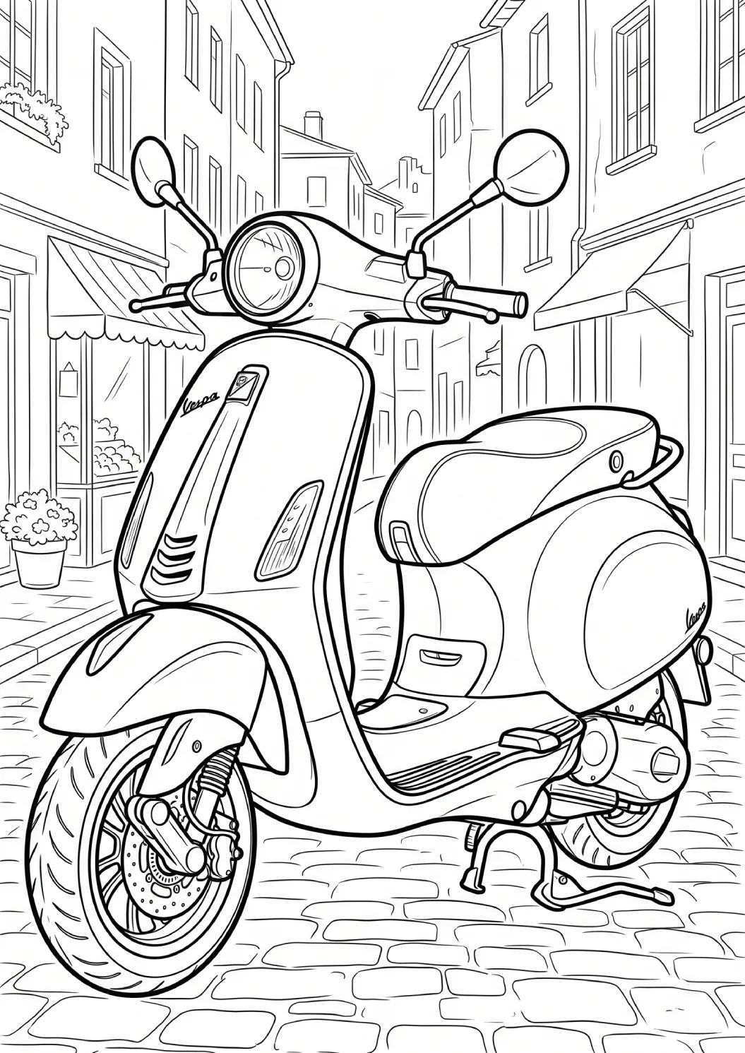 ücretsi vespa primavera 150 boyama